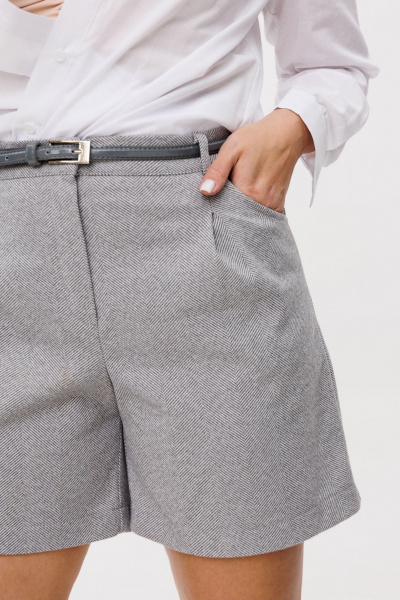 Шорты Anelli 1403 серый_ангел - фото 6