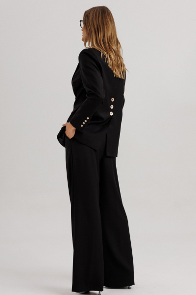 Брюки, жакет Ларс Стиль 1116/5 черный - фото 5