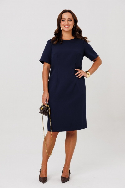 Жакет, платье Mubliz 275 темно-синий - фото 9