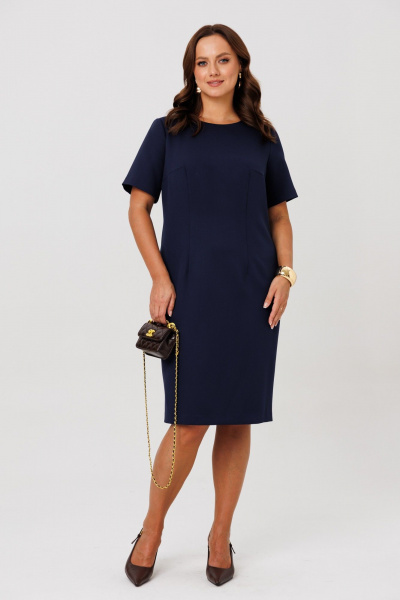 Жакет, платье Mubliz 275 темно-синий - фото 4