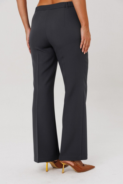 Блуза, брюки, жилет Mubliz 286 графит_олива_цветы - фото 6