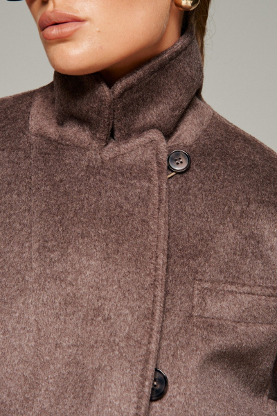 Пальто Beautiful&Free 7016 какао - фото 12