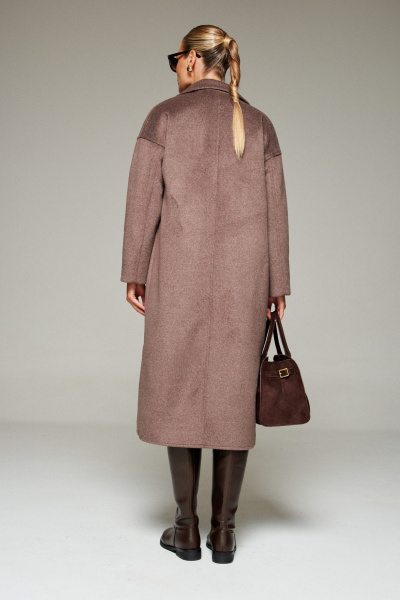 Пальто Beautiful&Free 7016 какао - фото 9