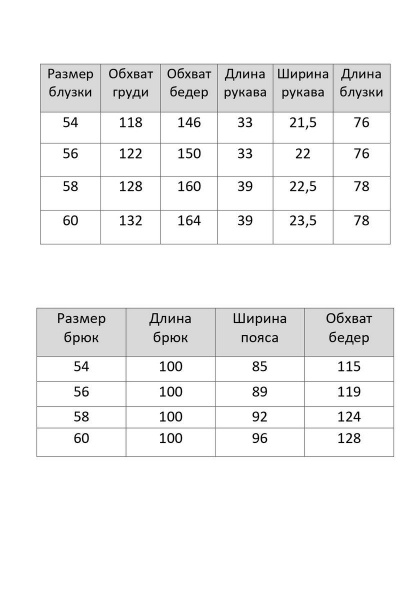 Блуза, брюки Элль-стиль А-452/3 - фото 3
