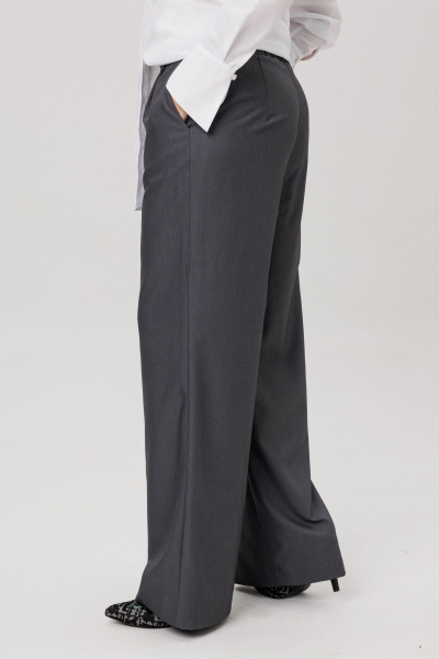 Брюки Anelli 1702 пепельный_вулкан - фото 7