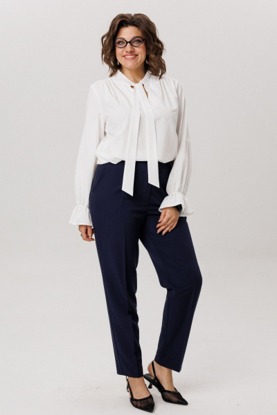 Брюки Anelli 1718 глубина_океана - фото 1