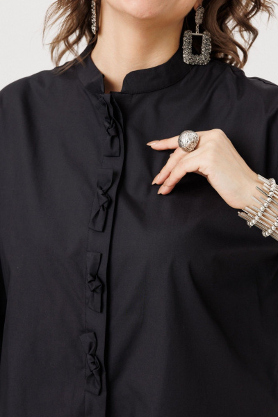 Блуза Anelli 1669 ночные_бабочки - фото 6