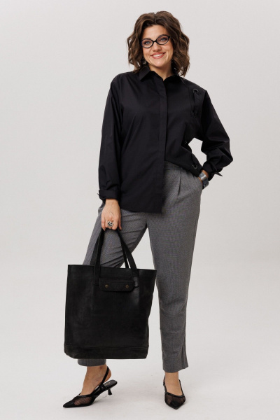 Рубашка Anelli 1674 мотылек_в_ночи - фото 5