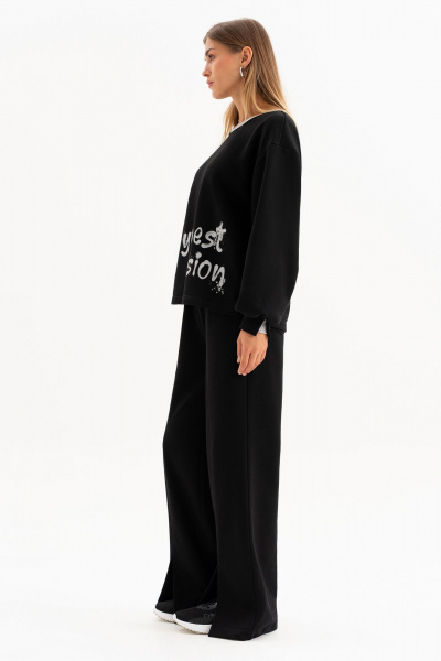 Брюки, джемпер Luna 264 черный - фото 13