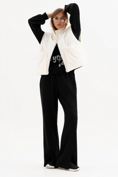 Брюки, джемпер Luna 264 черный - фото 9