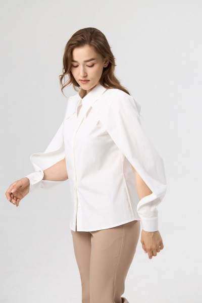 Блуза ALIN 2002 молочный - фото 2