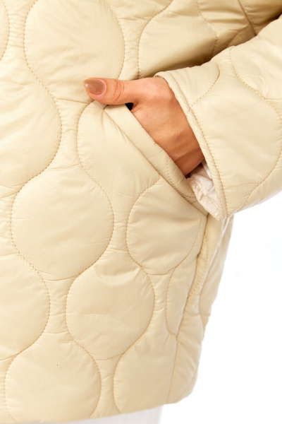 Куртка Диомант 2119 бежевый - фото 3