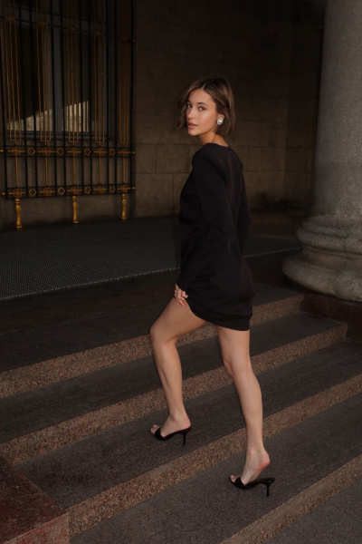 Платье THE.WOMAN 0354 черный - фото 2