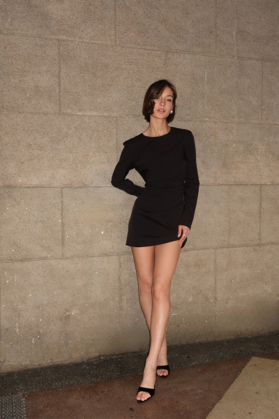 Платье THE.WOMAN 0354 черный - фото 1