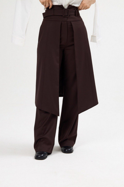 Брюки ALIN 4007 шоколад - фото 5