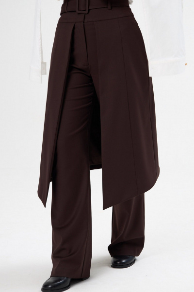 Брюки ALIN 4007 шоколад - фото 2