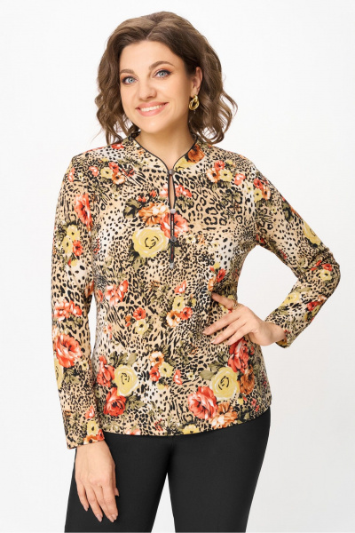 Джемпер DaLi 4068.1 леопард - фото 2