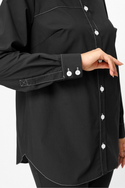 Блуза DaLi 5761 чёрная - фото 4