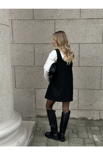 Сарафан THE.WOMAN 0361 черный - фото 3