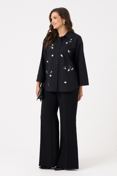 Блуза Панда 110640 черный - фото 5