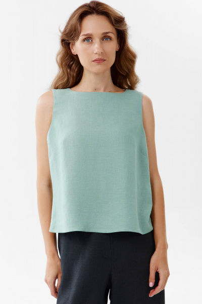 Блуза SHLOMO 3-5 бирюзовый - фото 1
