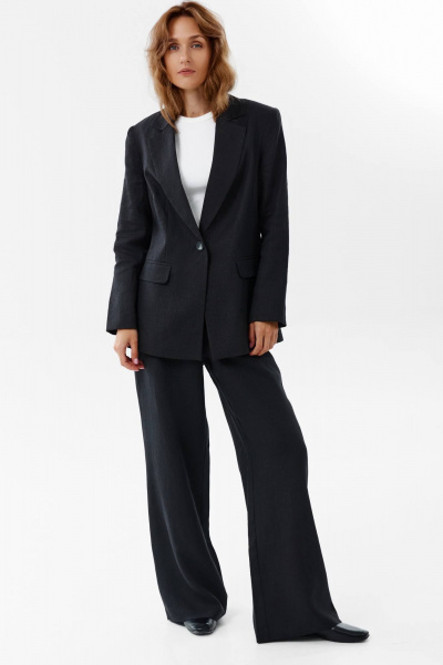 Жакет SHLOMO 6-10 черный - фото 3