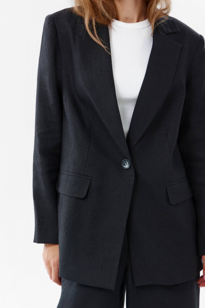 Жакет SHLOMO 6-10 черный - фото 2