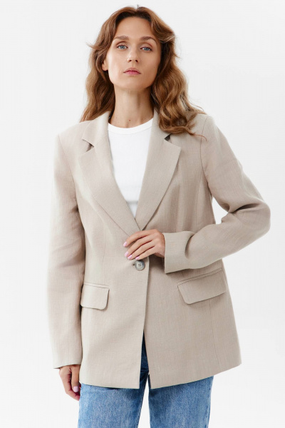 Жакет SHLOMO 6-10 бежевый - фото 1