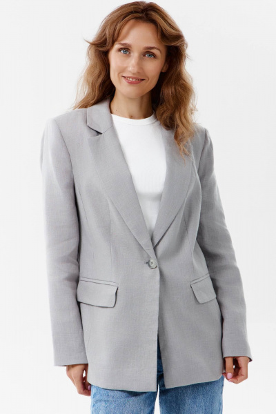 Жакет SHLOMO 6-10 серый - фото 1