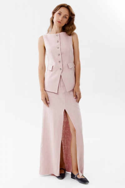Жилет SHLOMO 6-2 розовый - фото 3