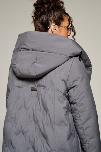 Пальто Beautiful&Free 8015 графит - фото 15