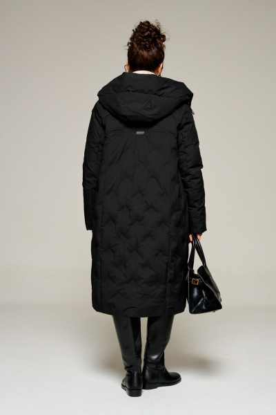 Пальто Beautiful&Free 8015 черный - фото 8