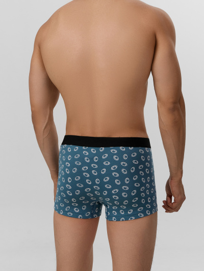 Трусы Mark Formelle 411228/25-5572П-5ТП мячики_на_зелено_голубом_3_сл_печать_на_ЖАКтесьме_ - фото 7