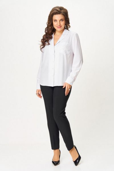 Блуза Svetlana-Style 2168 белый - фото 6