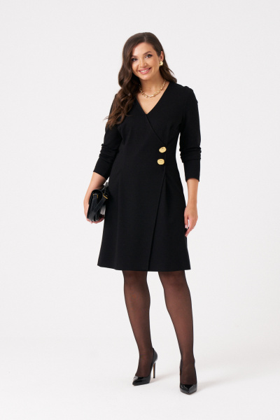 Платье Панда 112080 черный - фото 1