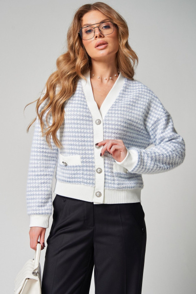 Джемпер Laikony L-642-1 голубой - фото 1