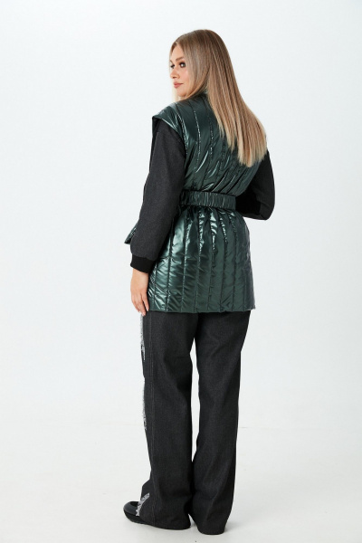 Жилет LM М156 изумрудный - фото 9