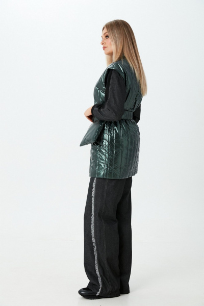 Жилет LM М156 изумрудный - фото 8