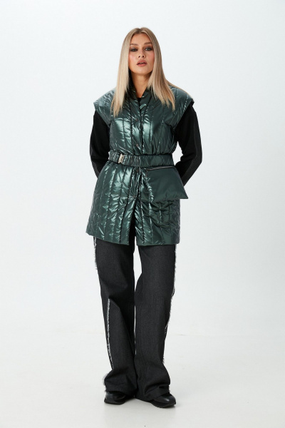 Жилет LM М156 изумрудный - фото 7