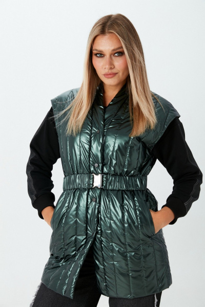 Жилет LM М156 изумрудный - фото 3