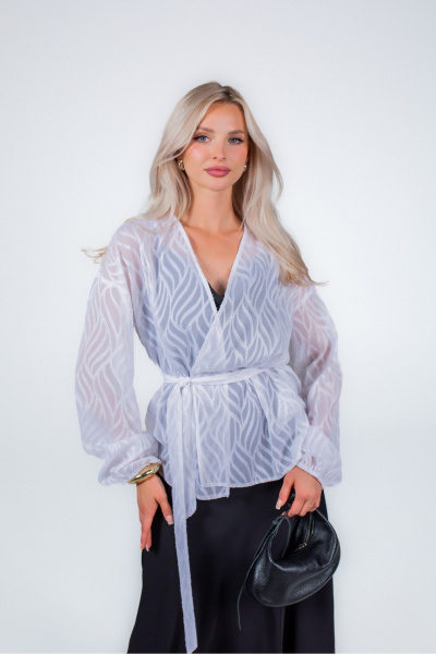 Жакет MONA STYLE 25018 белый - фото 1