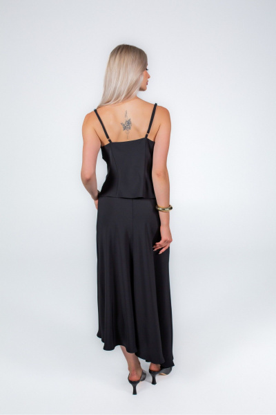 Топ, юбка MONA STYLE 25016 черный - фото 11