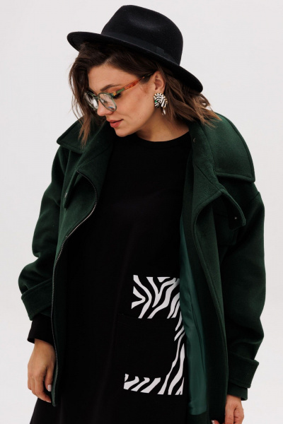 Жакет Anelli 1473 изумрудный_лес - фото 7