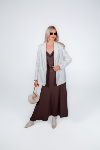 Жакет MONA STYLE 20030/1 белый - фото 8