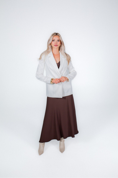 Жакет MONA STYLE 20030/1 белый - фото 3