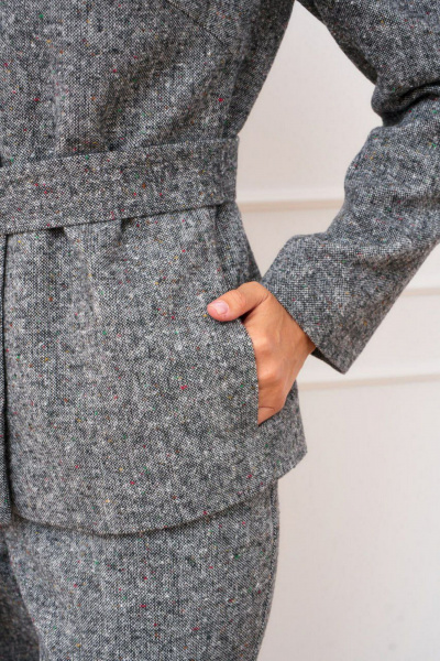 Брюки, жакет AMUARt 1080 серый - фото 6