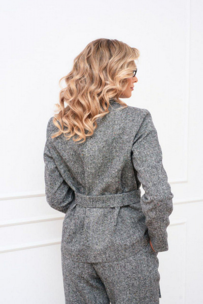 Брюки, жакет AMUARt 1080 серый - фото 4