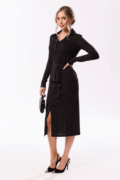 Блуза, юбка Golden Valley 6685 черный - фото 2