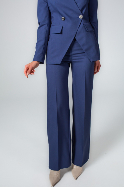 Брюки, жакет MONA STYLE 24001 синий - фото 8