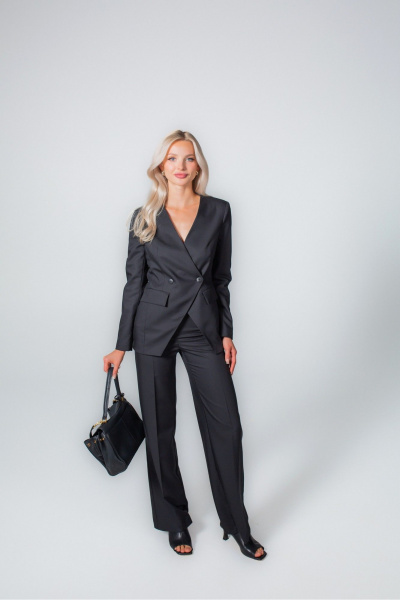 Брюки, жакет MONA STYLE 24001 черный - фото 5